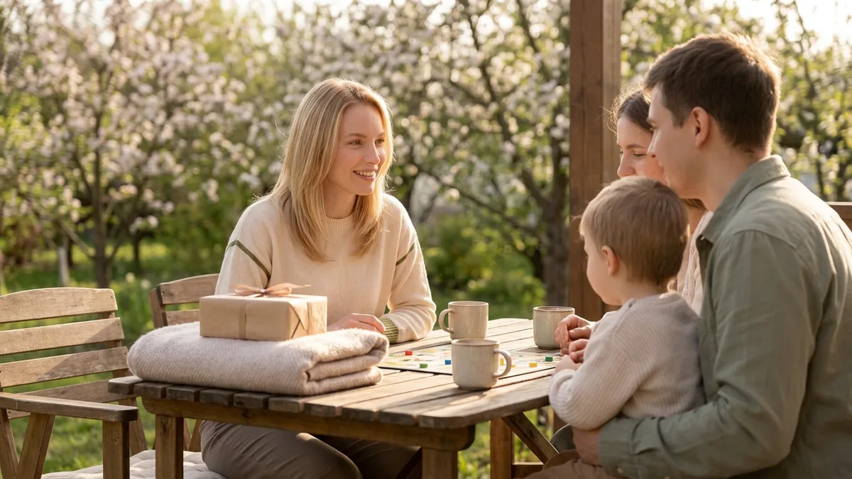 Что подарить семье с детьми на длинные выходные: идеи для дома и дачи